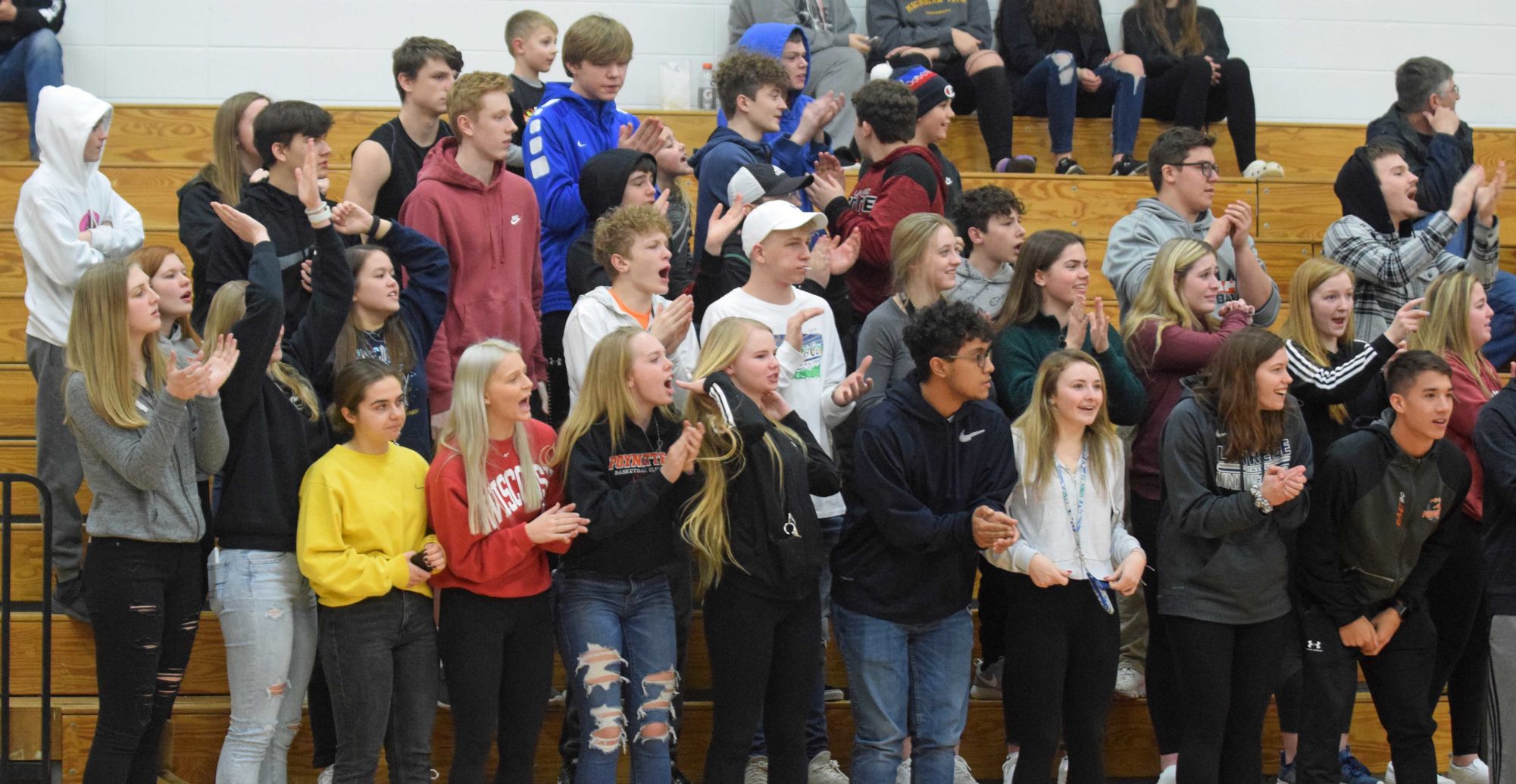 Poynette student section